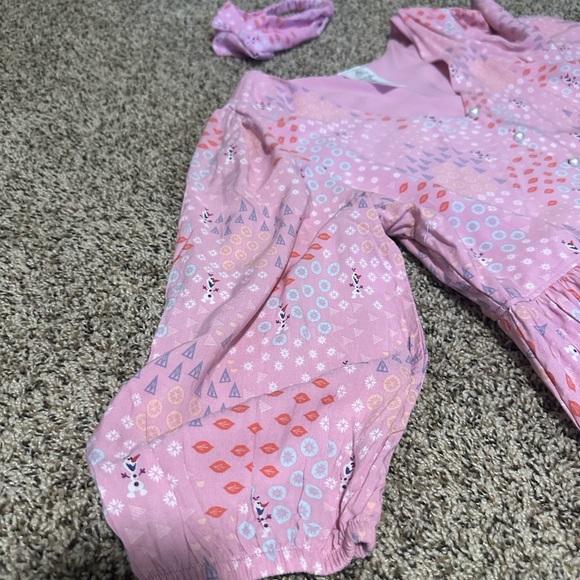 Disney Frozen Pink Dress with Headband - Picture 4 of 8